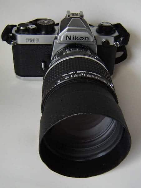 Nikon FM2n w/Nikkor 135mm f/2 DC by E Magnuson