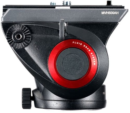 Manfrotto MVH500A fluid head DSLR video tripod