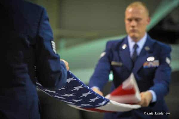 flag-folding-ceremony by r. nial bradshaw