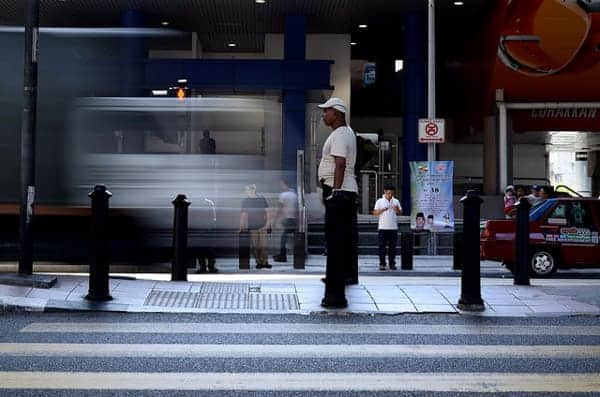 Stillness | Slow Shutter | Masjid Jamek LRT Station by John Ragai