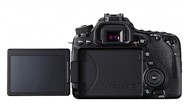 EOS 80D LCD