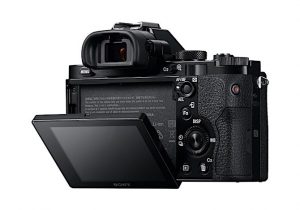 The LCD of the Sony a7
