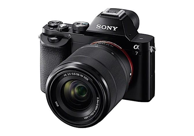 Sony A7 with Kit Lens retailing just under $1,400
