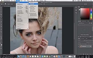 Phototoshop Tip: Got to Image - Mode - Grayscale