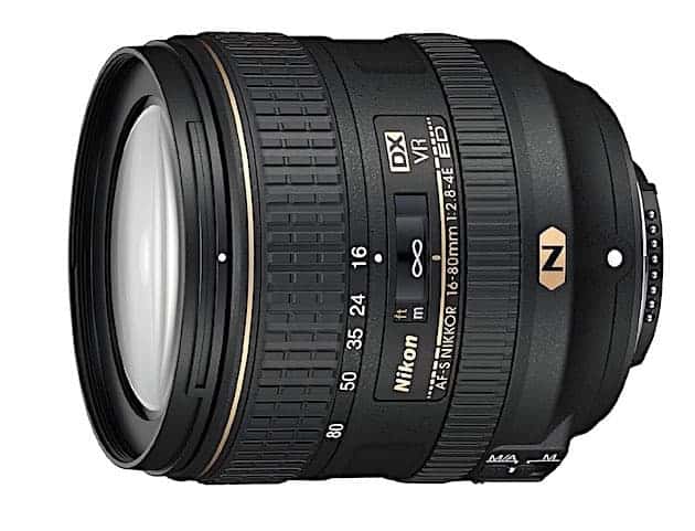 Nikon AF-S DX NIKKOR 16-80mm f:2.8-4E