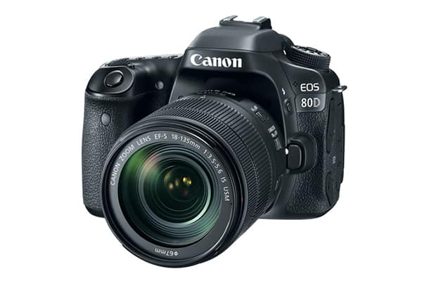 Canon EOS 80D with 18-135mm lens