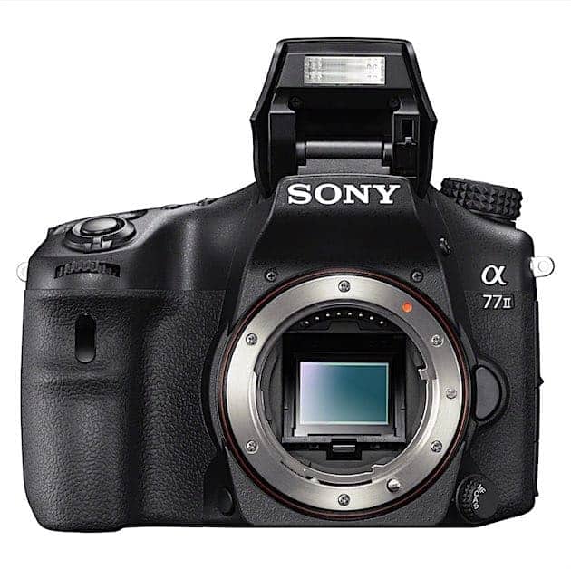 Flash of Sony A77ii