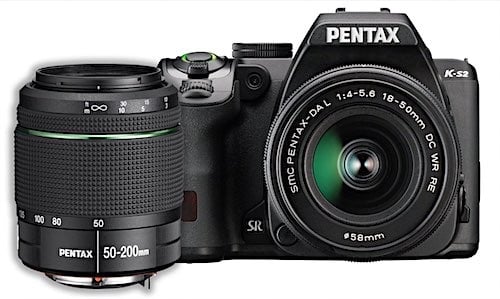 Best Beginner DSLR: Pentax K-S2 20MP DSLR with two Lens Kit w/ 18-50mm & 50-200mm