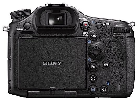 Rear View of the Sony a99 II