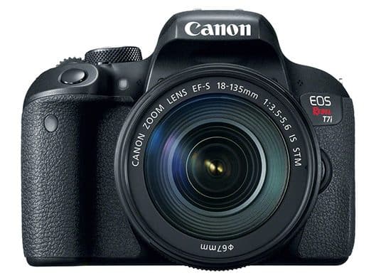 rebel-t7i-front-view-with-kit-lens Canon Rebel T7i with 18-55mm kit lens