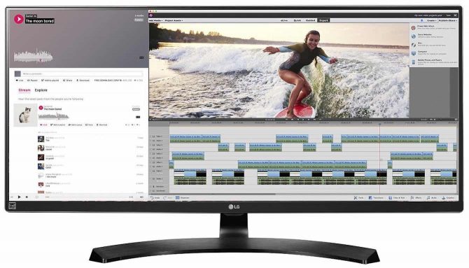LG 34UM88C-P 34-Inch 21:9 UltraWide QHD IPS Monitor - A great Monitor to Connect Your Apple MacBook Pro
