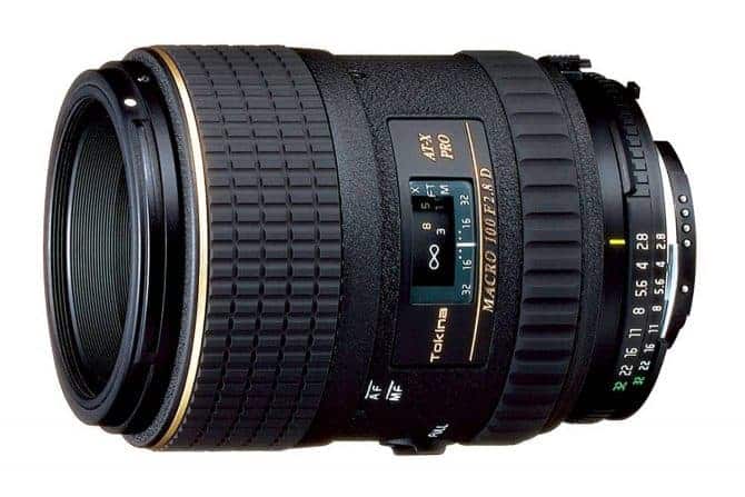 Top Lenses for Nikon D5600: The Tokina AT-X 100mm f/2.8 PRO D Macro Lens for Nikon Auto Focus Digital and Film Cameras