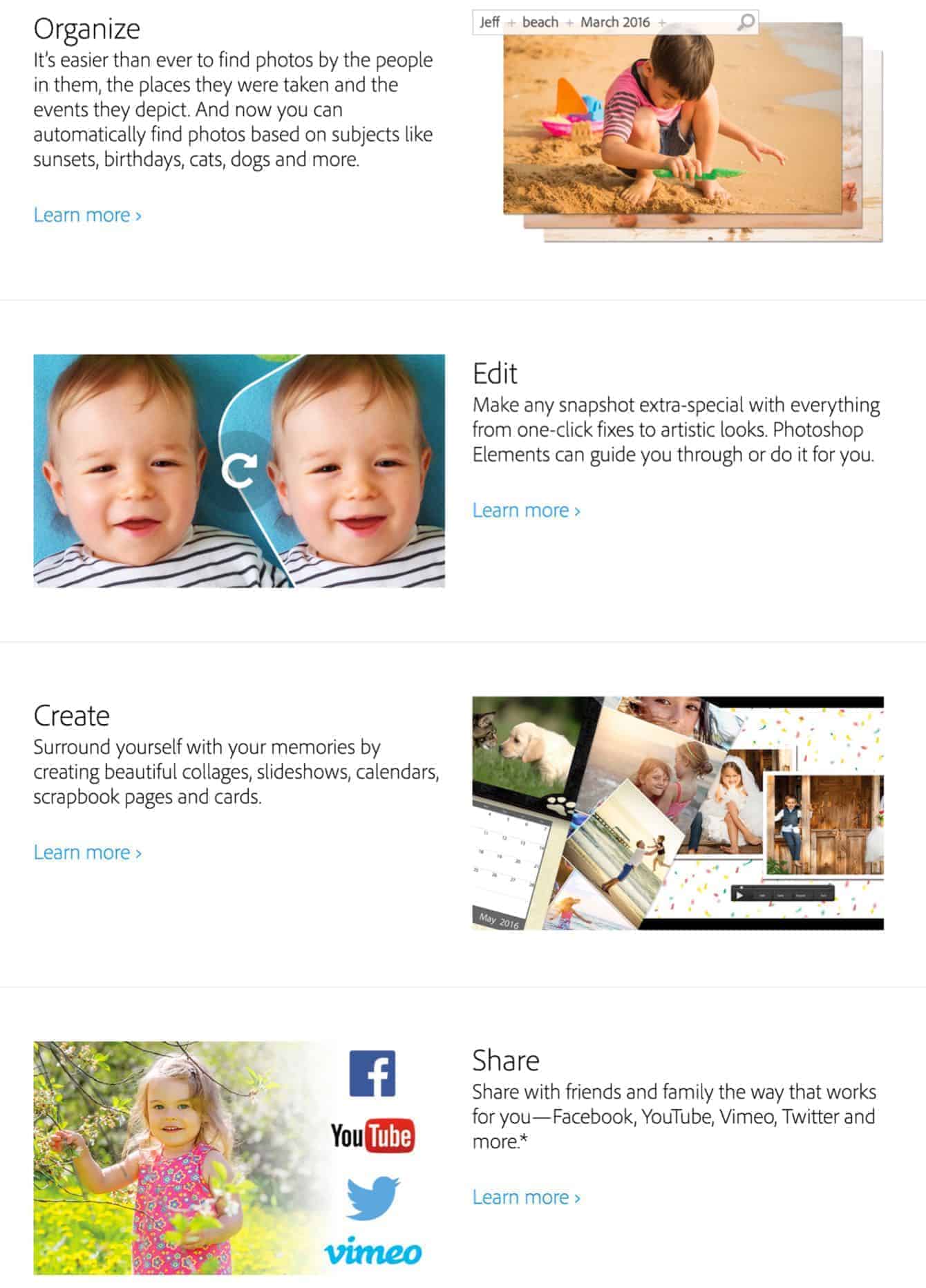 Photoshop Elements (Not as Good as Adobe CC for Photographers)