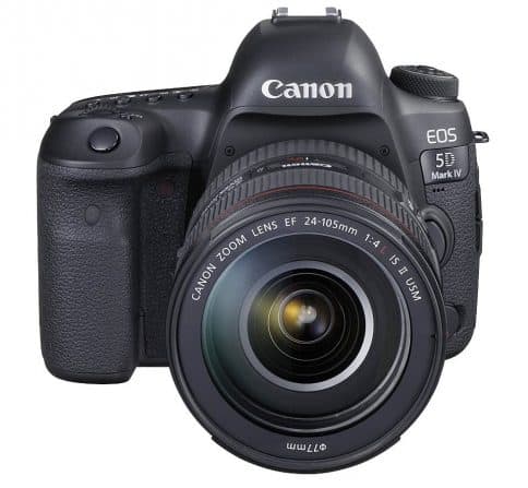 For the Pro Fashion Blogger: the Canon EOS 5D Mark IV Full Frame Digital SLR Camera with EF 24-105mm f:4L IS II USM Lens Kit