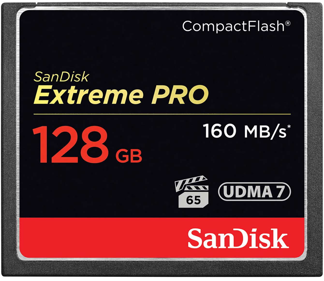 Compact Flash Card The Extreme Pro 128 GB Compact Flash Card