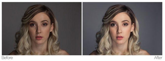 Portrait Before and After