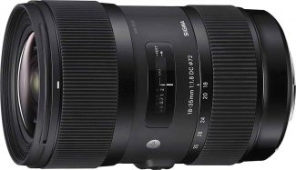 Best Lenses for Canon EOS 80D: Sigma 18-35mm f/1.8 DC HSM Art Lens