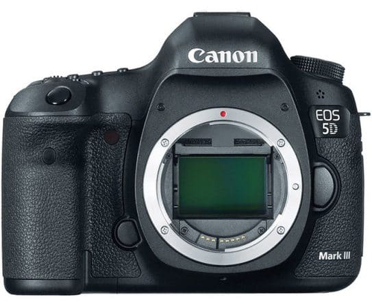 Most gifted DSLR (Full Frame): the Canon EOS 5D Mark III