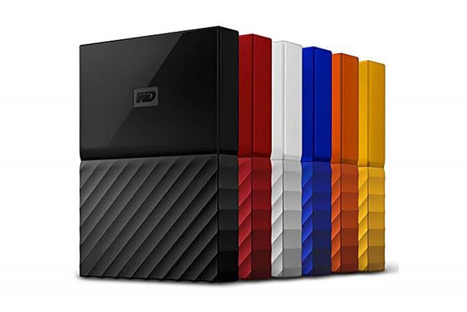 WD My Passport portable external hard drives