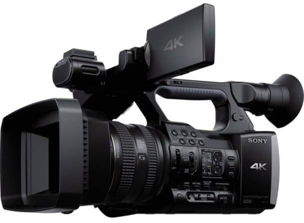 One of the Best Professional Camcorders: the Sony FDR-AX1 Digital 4K Video Camera Recorder