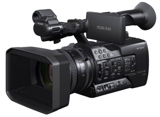 Best Professional Camcorders: Sony PXWX180 XDCAM XAVC HD422 Hand-held Camcorder