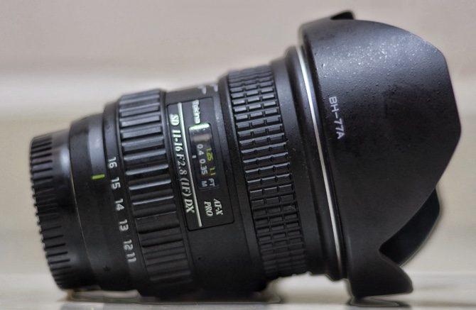 Tokina 11-16mm lens (Ideal for shooting the milky way)