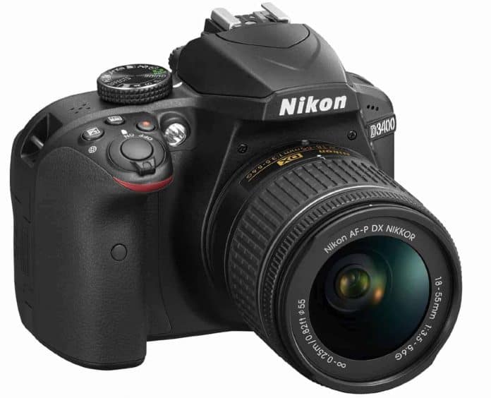 Best Nikon DSLR under $1,000 #4 Nikon D3400 w/ AF-P DX NIKKOR
