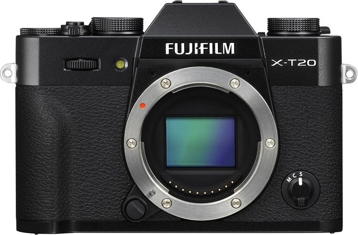 Comparing the Best Mirrorless under $1,000: the Fujifilm X-T20 Mirrorless Camera Body 64GB Body Bundle (Black)
