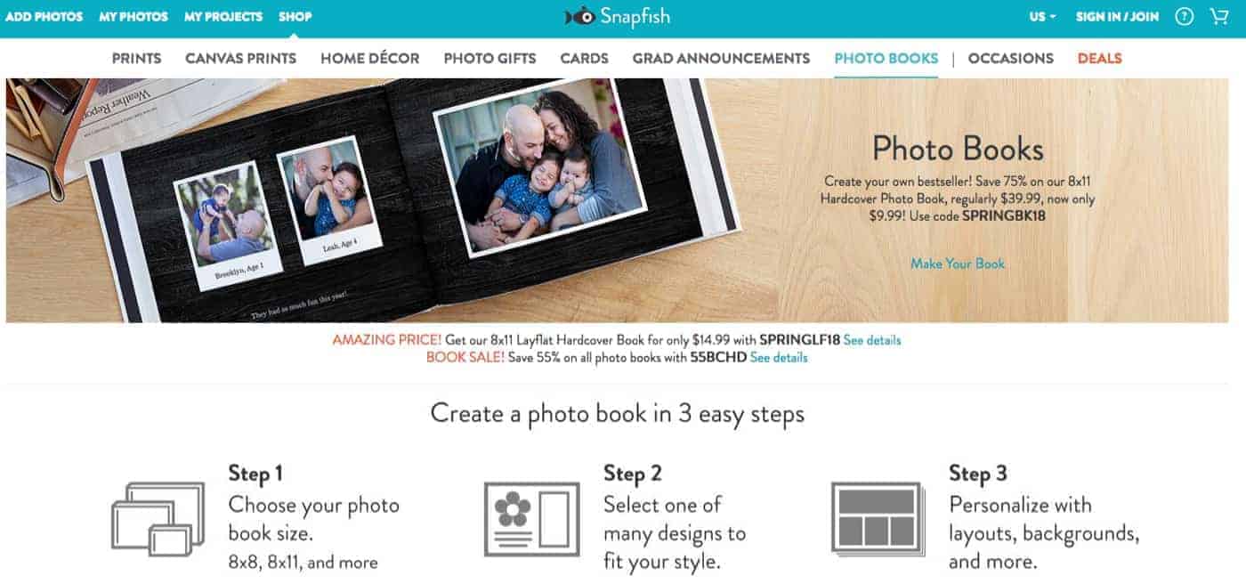 Snapfish.com - One of the Best Online Photo Book Service Providers