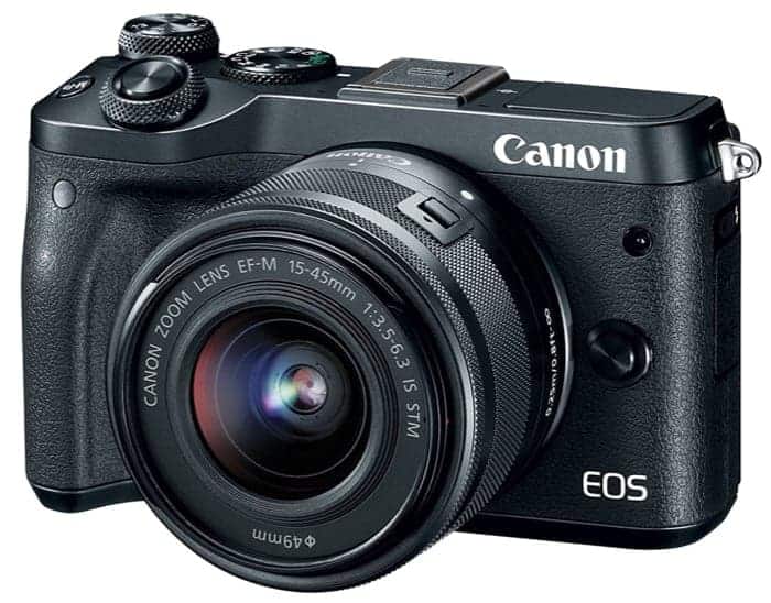 New & Hot Release 2018: Canon EOS M6 (Silver) EF-M 15-45mm f/3.5-6.3 IS STM Lens Kit - also a great mirrorless under $1,000