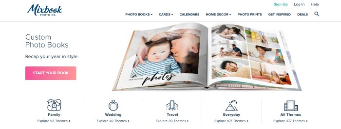 Mixbook.com Find out How this Custom Photo Book Printers compares to Blurb