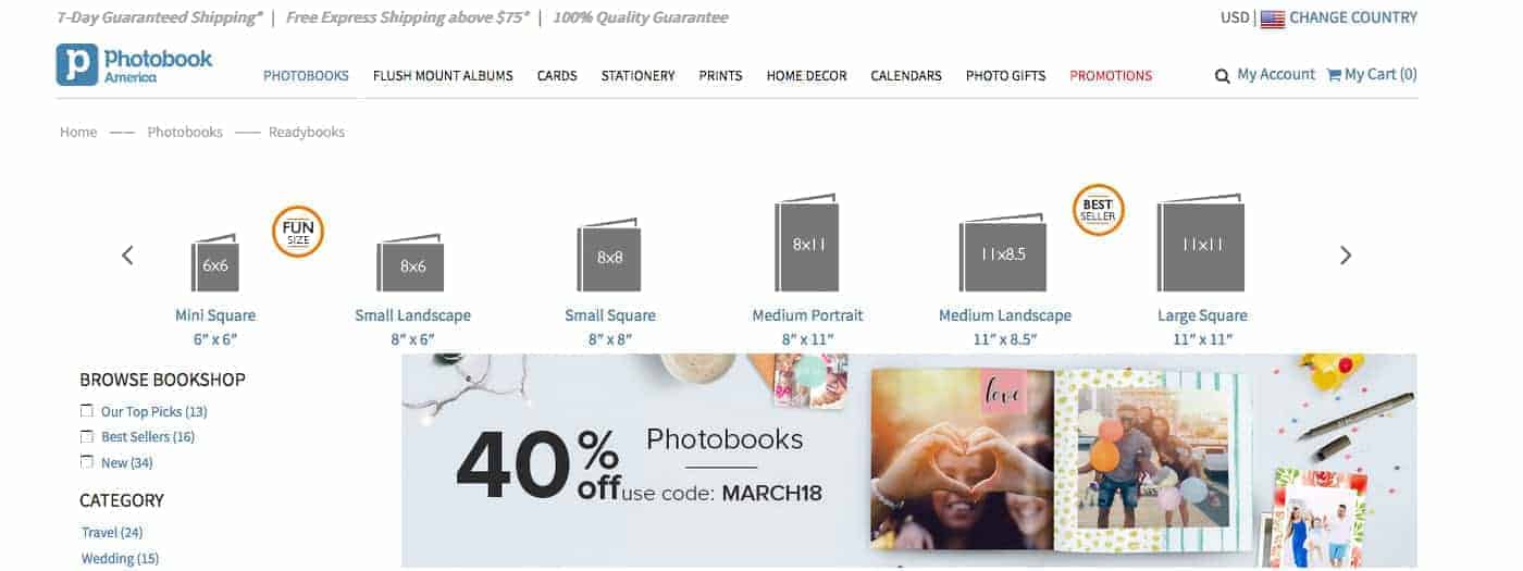 Photobook America - one of the top photo book creation websites
