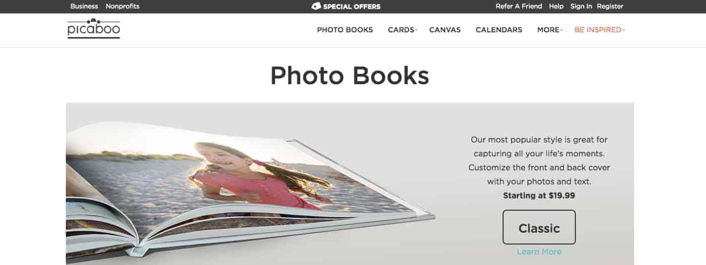Picaboo.com Photo Book Printers