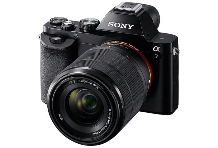 Just Under $1,000: The Sony a7 Full-Frame Mirrorless Digital Camera with 28-70mm Lens