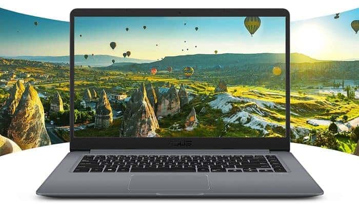 ASUS VivoBook F510UA FHD Laptop, Intel Core i5-8250U, 8GB RAM, 1TB HDD, USB-C, NanoEdge Display, Fingerprint, Windows 10, Star Gray (F510UA-AH51)