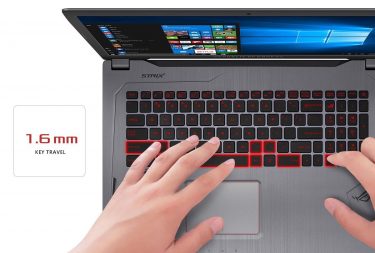 ASUS ROG Strix GL702VS 17.3" Full HD Ultra Thin and Light Gaming Laptop,75HZ G-SYNC Display, GeForce GTX 1070 8GB, Intel i7-7700HQ 2.8 GHz, 12GB DDR4 RAM, 128GB SSD + 1TB 7200 rpm HDD