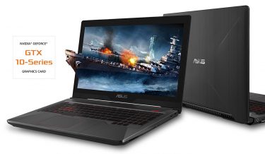 ASUS FX503VM 15.6” FHD Powerful Gaming Laptop, Intel Core i7-7700HQ Quad-Core 2.8GHz (Turbo up to 3.8GHz), 3GB GTX 1060, 128GB SSD + 1TB HDD, 16GB DDR4