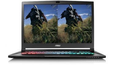 Best Laptop for Photo Editing: MSI GS73VR STEALTH PRO-060 17.3" 120Hz 5ms Ultra Thin and Light Gaming Laptop