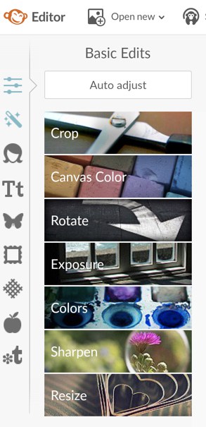 PicMonkey Review Basic Editor