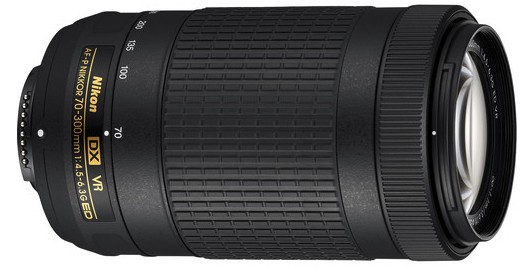 Nikon AF-P DX Nikkor 70-300mm f/4.5 – 6.3G ED Lens