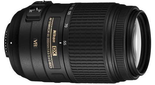 Nikon AF-S DX NIKKOR 55-300mm f/4.5-5.6G ED VR Lens