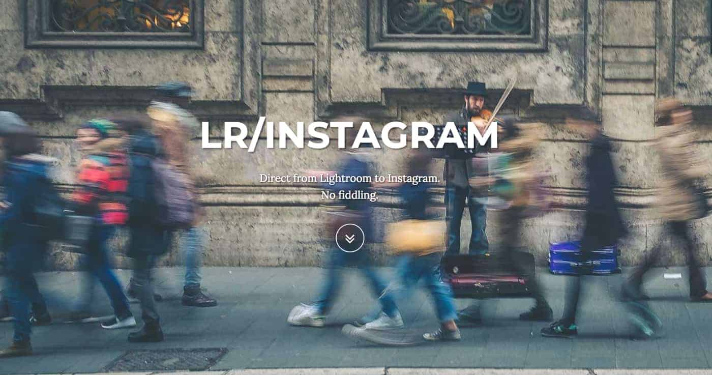 LR:Instagram Post Images from Lightroom directly to Instagram