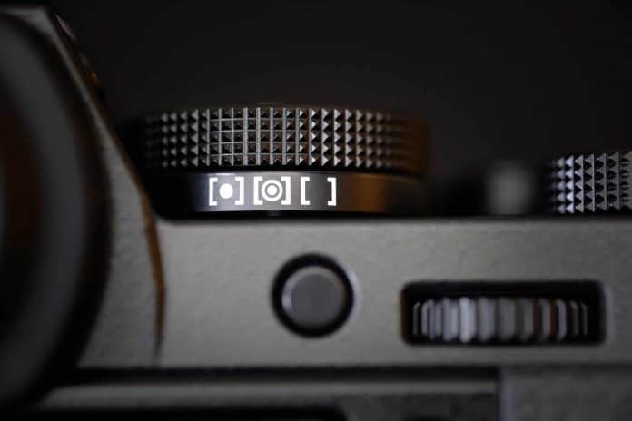 Metering Modes Dial on a Digital Camera Metering Modes Dial on a Digital Camera
