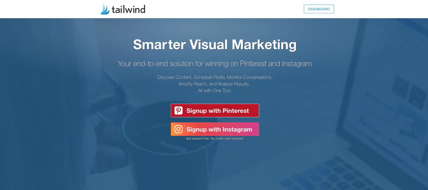 Tailwind - Smarter Visual Marketing to Win on Pinterest and Instagram (Desktop and Mobile App)