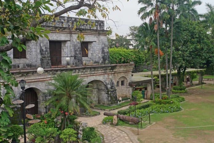 Grounds inside Fort San Pedro in Cebu City, Philippines