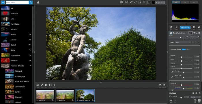 Topaz Studio Review - studio layout