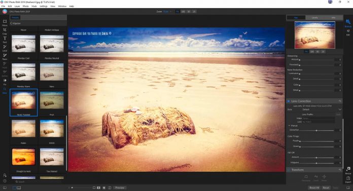 ON1 Photo RAW 2019 Review - preset editing effects