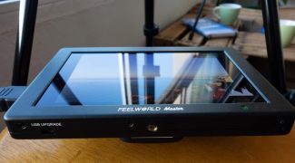 Ports on the Bottom of the Field Monitor: USB Upgrade (in case of software upgrade)