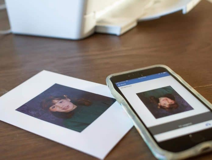 scanning photos