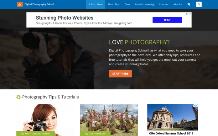 Digital Photography School (or DPS) - a great blog to learn photography